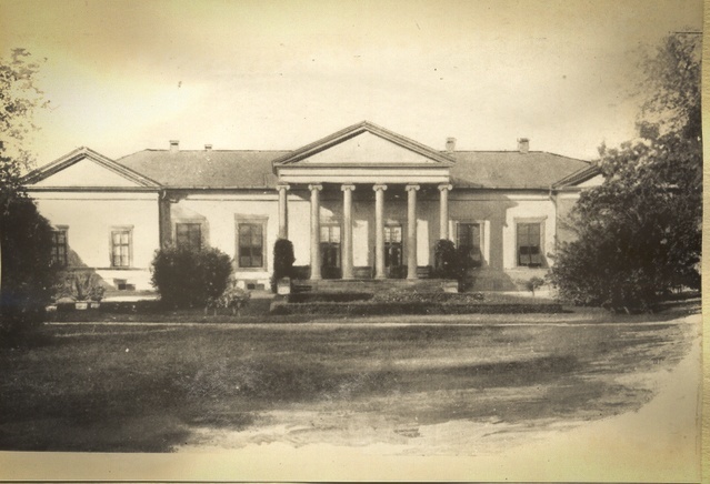 A kastély 1868-ban.